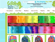 Tablet Screenshot of gatortots.com